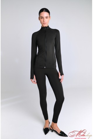 Женский лонгслив с молнией Luna LC055l